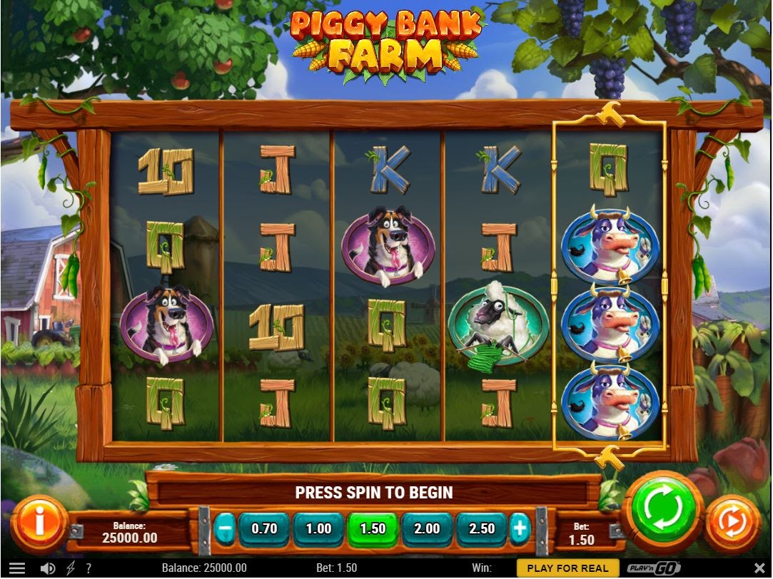 Piggy Bank Farm Play n Go 